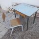 Bureau ecolier en formica avec sa chaise