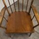 Fauteuil Baumann modèle éventail 1970 bois courbé