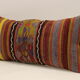 Housse coussin vintage 30x60 cm kilim