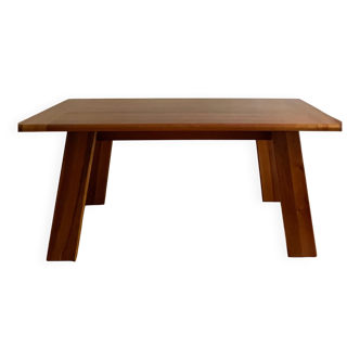 Walnut table by Mario Marenco