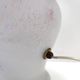 White Murano Glass Table Lamp with a Pink Marble Effect, Italy