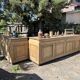 Exceptional antique counter 220 cm