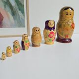 Russian doll Soviet era 7 matryoshka
