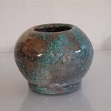 1960 ceramic round vase