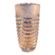 Antique crystal vase, floral pattern