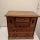 Boite a bijoux petite commode en bois vintage