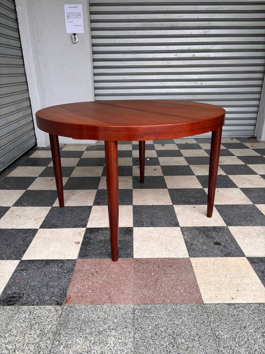 Danish table in teak