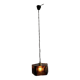 Suspension en verre ambré par Erik Hoglund Kosta Boda, années 1970