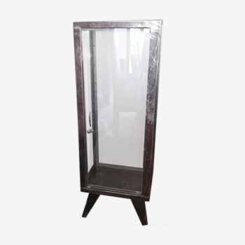 Vitrine indus médicale vintage 50