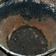 Set of 2 old industrial pot covers for planters, 1 m.