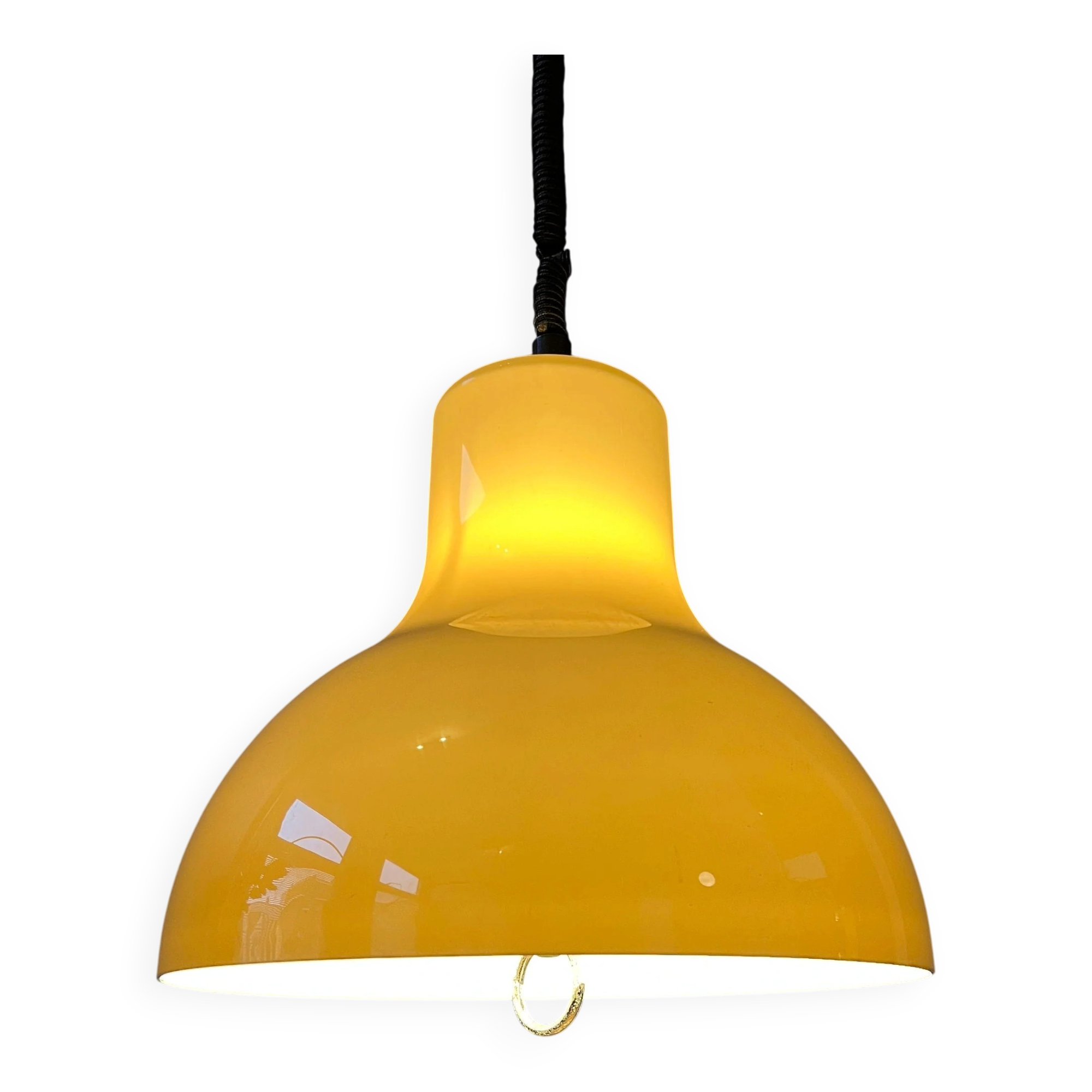 Large Space Age suspension in acrylic glass