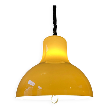 Grande suspension Space Age en verre acrylique