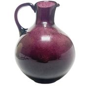 Vintage Polish jug by Zbigniew Horbowy for Sudety Glassworks, 1970s