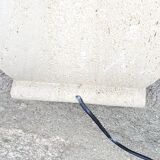 Lamp of the 70s in limestone