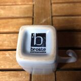 Series of 5 cups broste copenhagen vintage blue ceramic #a513