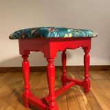 Clark and clark velvet stool