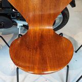 4 chaises Butterfly 3107 Arne Jacobsen 1971