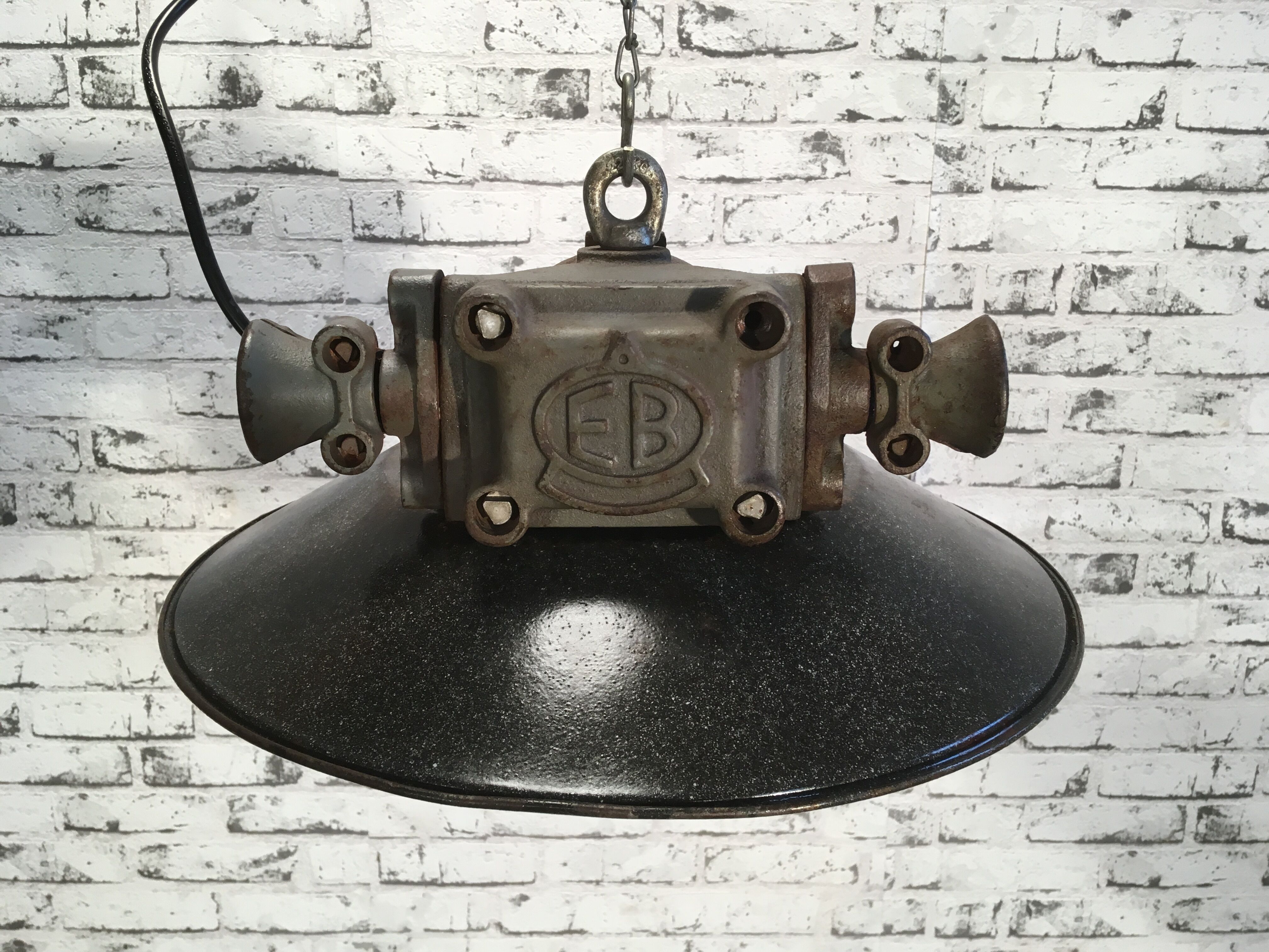 Vintage Heavy Explosion Proof Lamp , 1960s