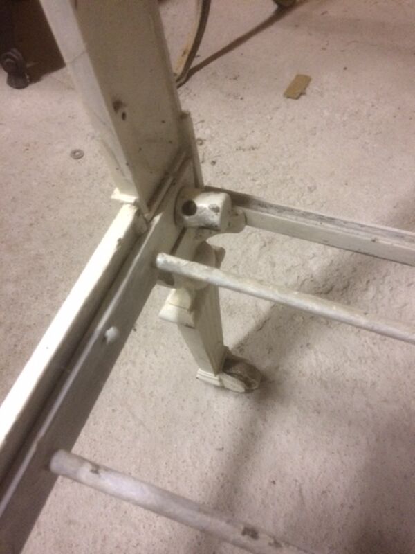 Lit en fonte fer forgé