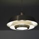 Danish vintage metal pendant lamp 1960