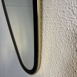 Vintage 1960 asymmetrical mirror - 69 x 35 cm