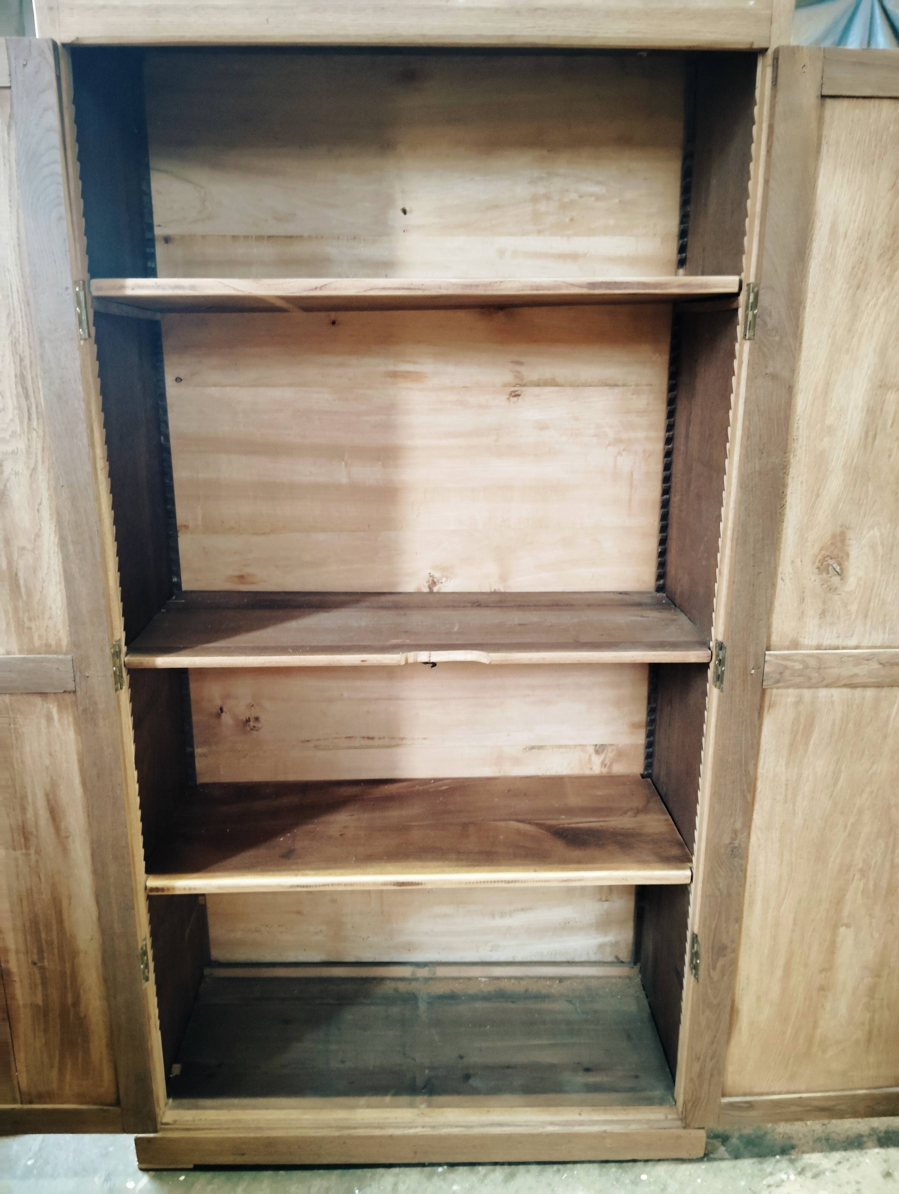 Parisian oak wardrobe