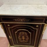 Napoleon iii wood and brass marquetry sideboard 19th century