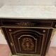Napoleon iii wood and brass marquetry sideboard 19th century