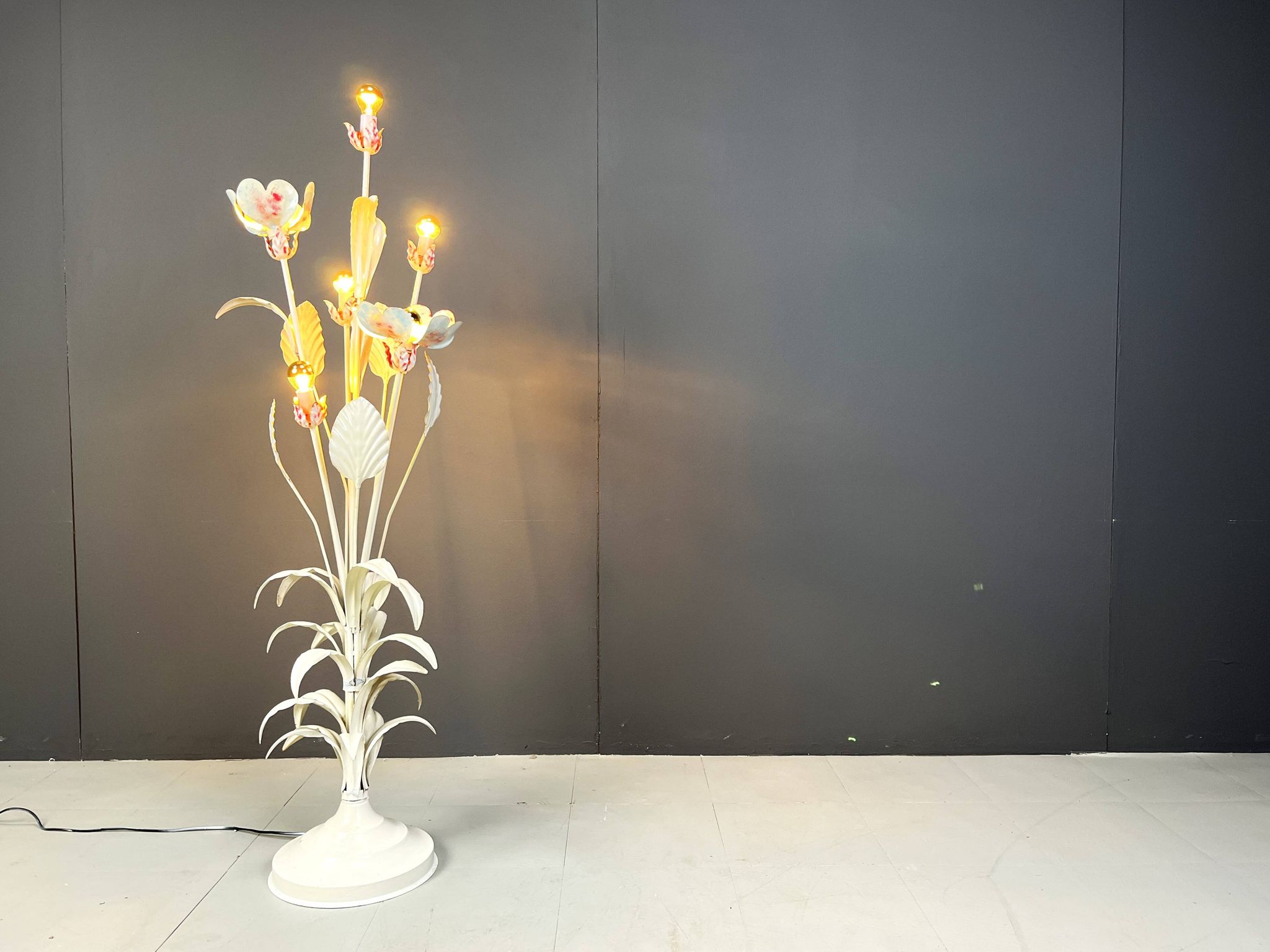 Vintage floor lamp by Hans Kögl, 1960s