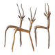 African antelopes in brass 70s