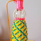 Set of 2 scoubidous bottles