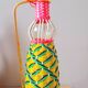 Lot de 2 bouteilles scoubidous