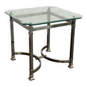 table d'appoint néoclassique - laiton