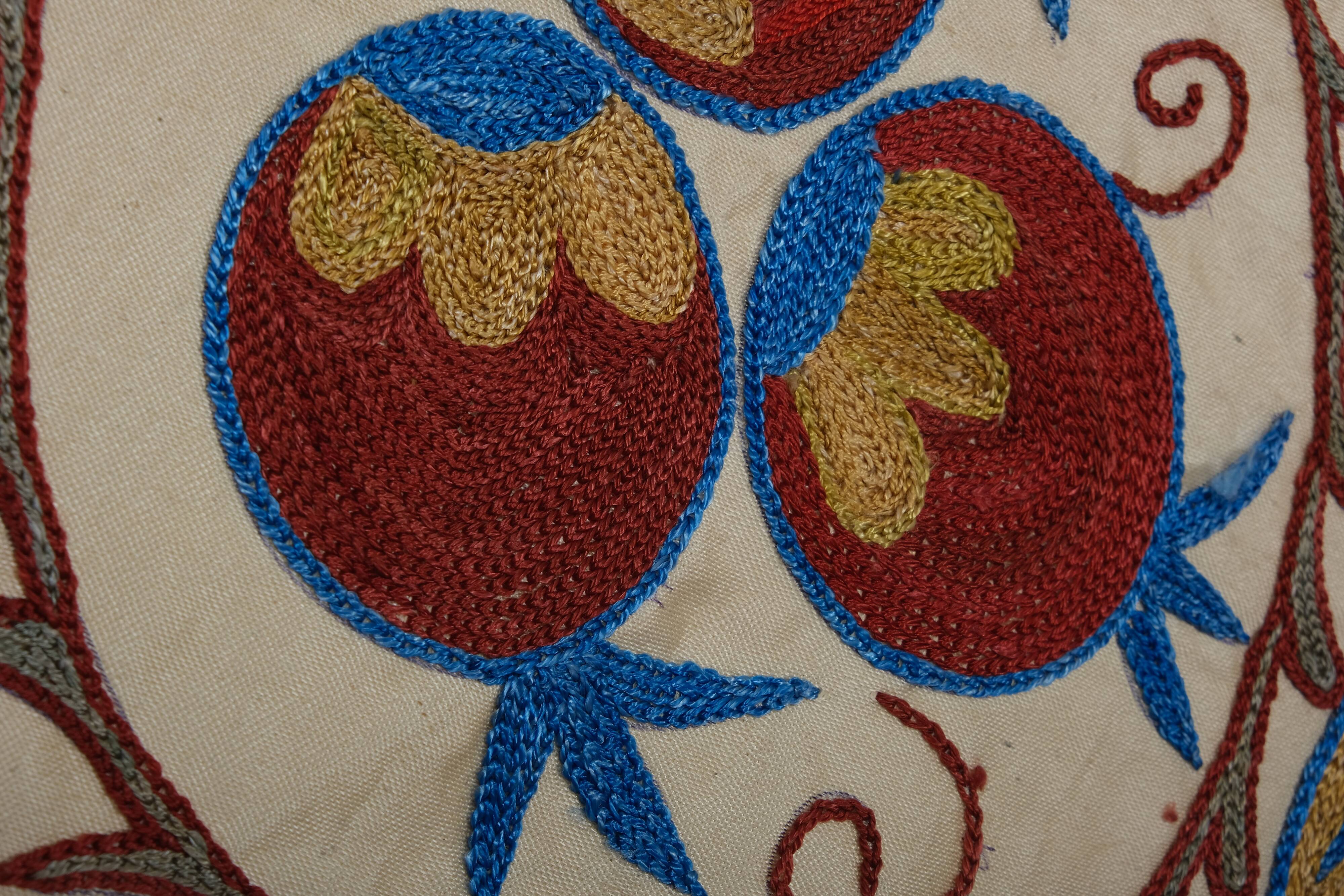 Hand knotted rug, vintage Turkish rug 54x187 cm