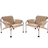 Fauteuils vintage modèle t2403 by viliam chlebo pour kodreta myjava
