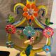 Ancient Mexican handmade ceramic decoration