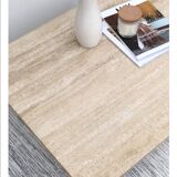 Travertine coffee table