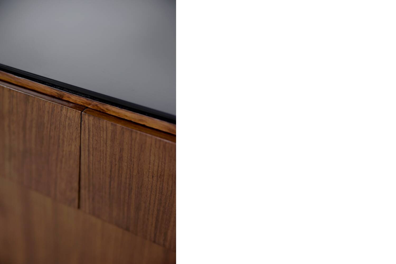 Vintage Rare Large French Art Deco Walnut Sideboard, 1920s