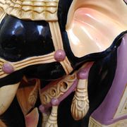 Éléphant en céramique des années 60