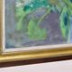 Original Swedish oil on panel from the mid-century "Whispers of Spring" Vintage