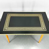 Petite table d'appoint en verre du milieu du siècle, Allemagne