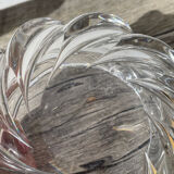 Cendrier en cristal Val Saint Lambert