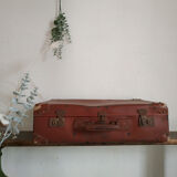 Vintage brown cardboard case 40s
