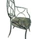 4 Provençal wrought iron armchairs from the 50s