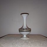 Vase verre opaline XIXe Napoléon III