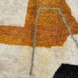 Moroccan Mrirt wool rug