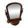 Louis-Philippe mahogany dressing mirror, 19th century.