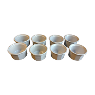 Lot of 8 ramekins Émile Henry