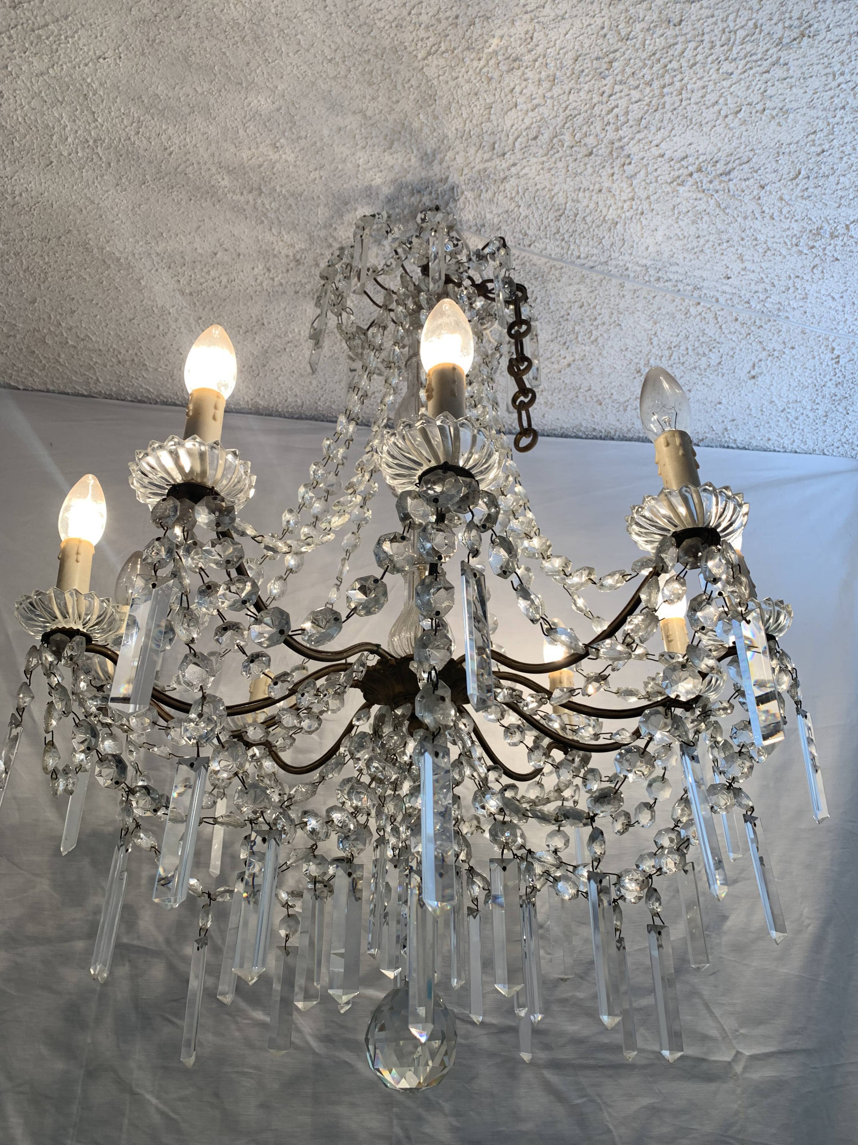 Pample chandelier