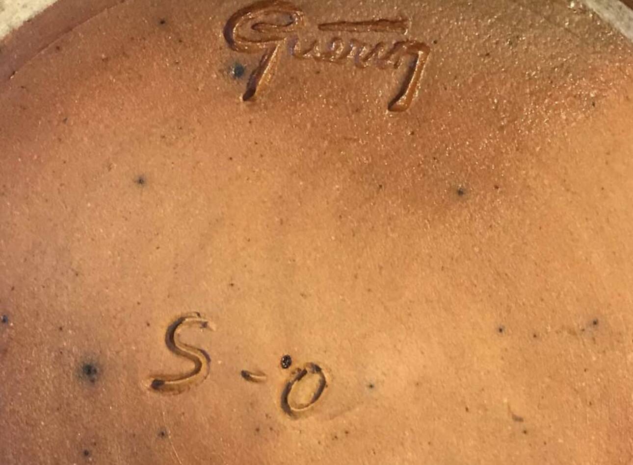 Art Deco soup tureen signed Guérin